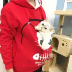 Cat Lovers Hoodie Cuddle Pouch - Image 2