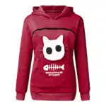 Cat Lovers Hoodie Cuddle Pouch - Image 14