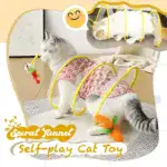 Self-play Cat Hunting Spiral Tunnel Toy