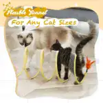Self-play Cat Hunting Spiral Tunnel Toy - Image 4