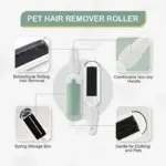 Reusable Pet Hair Lint Rollers - Image 3